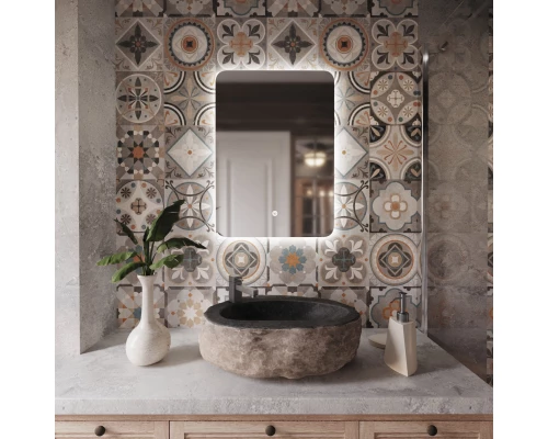 Зеркало MIXLINE "Алон радиус" - ЭКОНОМ 500*700 (550229)