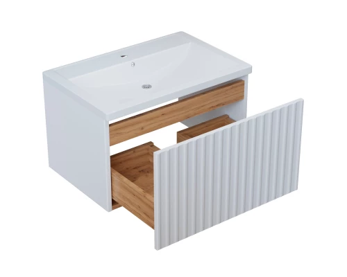 Тумба д/ванной "ВЕКТОР-60" подвесная под раковину Марго-60 MIXLINE (ПВХ) (554821)