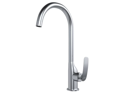 Смеситель для кухни 30k MIXLINE ML21-032 "Elegant" высокий излив боковая ручка (550742)