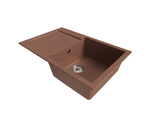 Мойка MIXLINE ML-GM31 с крылом  терракотовая (307) 770*500*190мм NEW (552188)