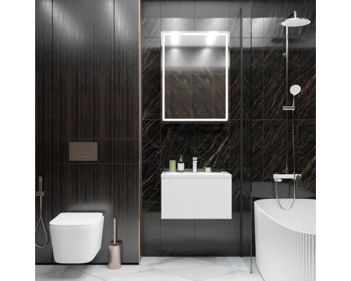 Тумба д/ванной "ВЕКТОР-60" подвесная под раковину Марго-60 MIXLINE (ПВХ) (554821)