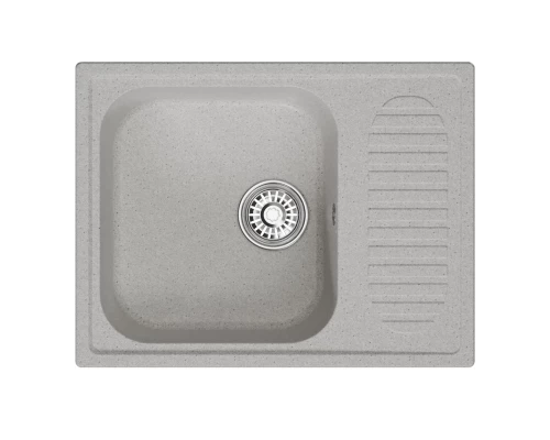 Мойка MIXLINE ML-GM18 с крылом  серая (310) 640*490*190мм NEW (551972)