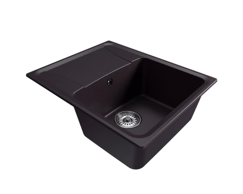 Мойка MIXLINE ML-GM26 с крылом, шоколад, 580*470*190мм NEW (552088)