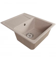 Мойка MIXLINE ML-GM26 с крылом  песочная (302) 580*470*190мм NEW (552073)