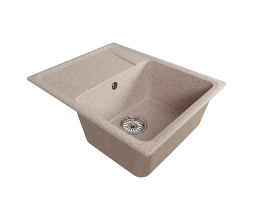 Мойка MIXLINE ML-GM26 с крылом  песочная (302) 580*470*190мм NEW (552073)