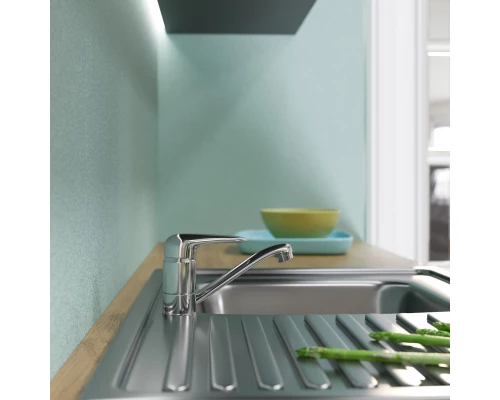 Смеситель для кухни MIXLINE ML08-031 короткий излив (522136)