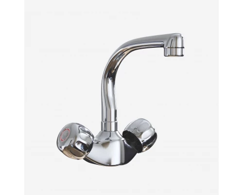 Смеситель для кухни MIXLINE ML02-031 высокий излив (522121)
