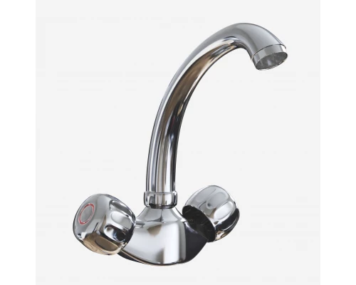 Смеситель для кухни MIXLINE ML02-032 низкий излив (522122)