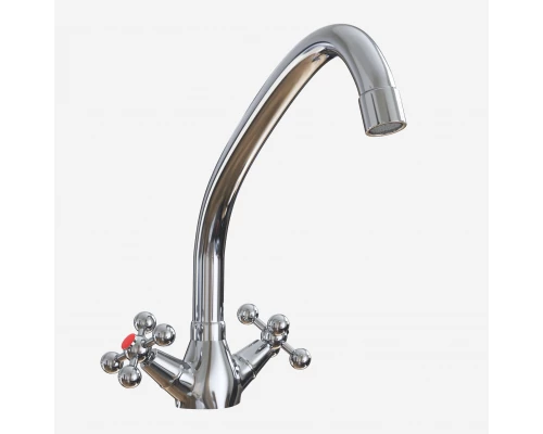 Смеситель для кухни MIXLINE ML07-032 высокий излив (522133)