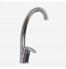 Смеситель для кухни MIXLINE ML08-032 высокий излив боковая ручка (522135)