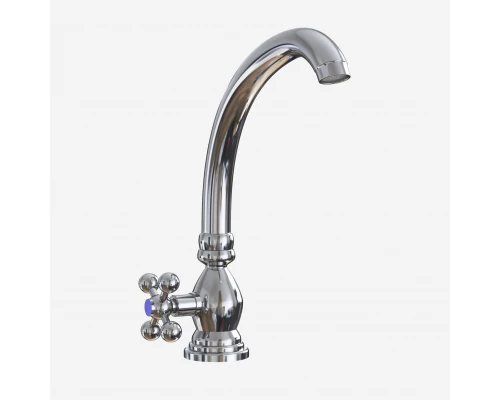 Смеситель для умывальника и кухонной мойки MIXLINE ML07-05 моно (522153)