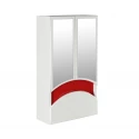 Зеркало-шкаф навесной без подсветки MIXLINE Радуга-46 красный (522475) Зеркало-шкаф навесной без подсветки MIXLINE Радуга-46 красный (522475)