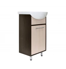 Тумба под раковину Дора-47 MIXLINE АлАн-47 венге/дуб молочный (523161)