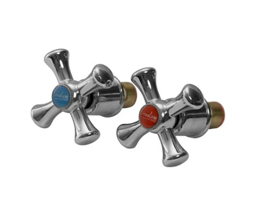 Кран-букса 1/2 кер 8*24 с маховиком КРЕСТ ML10 (блистер) MIXLINE пара (526765)