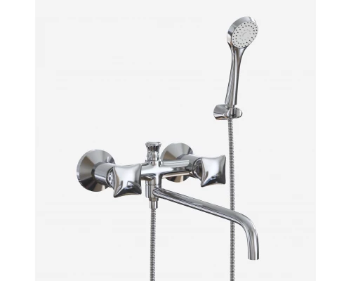 Смеситель для ванны и умывальника MIXLINE ML11-02 (530475)