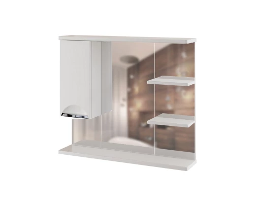 Зеркало шкаф MIXLINE "ЭТЬЕН-80" левый с подсветкой (540870)