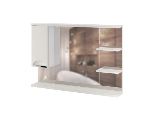 Зеркало шкаф MIXLINE "ЭТЬЕН-100" левый с подсветкой (540873)