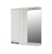 Зеркало шкаф MIXLINE "ЭТЬЕН-60" левый с подсветкой  (542407)