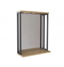 Зеркало с  подсветкой MIXLINE Бруклин-60 дуб бунратти (543581)