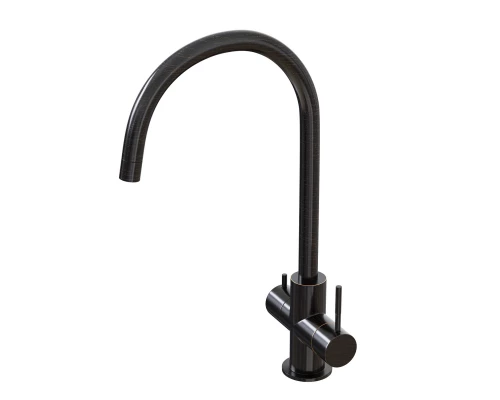 Смеситель для кухни 35k MIXLINE MLSS-03202 бронза подкл.к фильтру (543622)