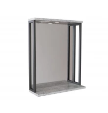 Зеркало с  подсветкой MIXLINE Бруклин-60 бетон (543940)