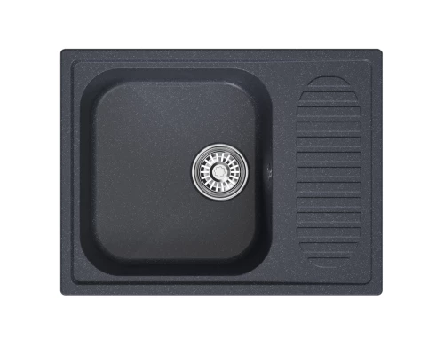 Мойка MIXLINE ML-GM18 с крылом  антрацит (343) 640*490*190мм NEW (551977)