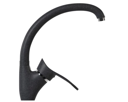 Смеситель для кухни MIXLINE ML-GS01 (343) антрацит высок. излив (547669)