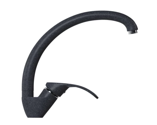 Смеситель для кухни 35к MIXLINE ML-GS02 (343) антрацит высок. излив (547672)