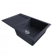 Мойка MIXLINE ML-GM31 с крылом  антрацит (343) 770*500*190мм NEW (552196)