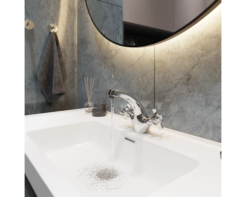 Смеситель для раковины 1/2 кер. MIXLINE ML30-04 "Classic" (550776)