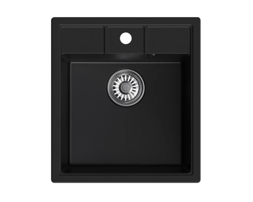 Мойка MIXLINE ML-GM28 ультра-черная (344)  450*500*190мм NEW (552185)