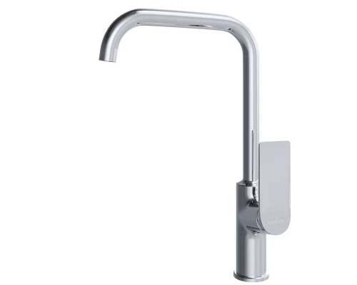 Смеситель для кухни 35k MIXLINE ML24-032 "Unito" высокий излив боковая ручка (550753)