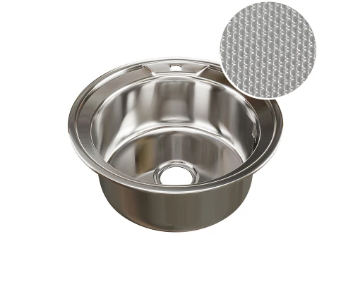 Мойка из нержавеющей стали MIXLINE ML 49x49 (532306)