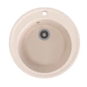 Мойкa MIXLINE ML-GMS01 СТАНДАРТ круглая, бежевый, 475мм (глуб. чаши 194) (551082) Мойкa MIXLINE ML-GMS01 СТАНДАРТ круглая, бежевый, 475мм (глуб. чаши 194) (551082)