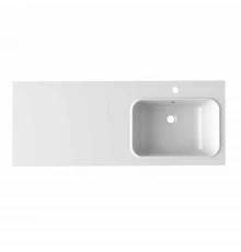 Умывальник MIXLINE "БИЛЛ-120*48" ш*г правый (выпуск, перелив, крепление, кронштейны) (553535)