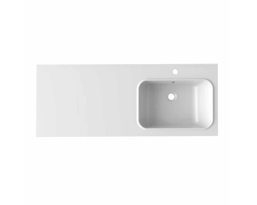 Умывальник MIXLINE "БИЛЛ-120*48" ш*г правый (выпуск, перелив, крепление, кронштейны) (553535)