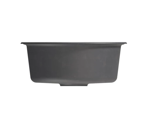 Мойкa MIXLINE ML-GM09 круглая  антрацит (343) 510 мм (глуб. чаши 190) NEW (551804)