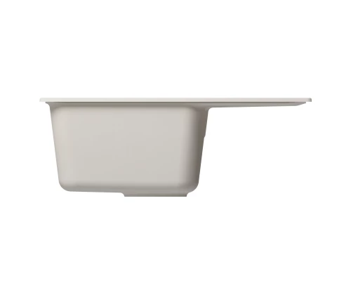 Мойка MIXLINE ML-GM26 с крылом  белая (331) 580*470*190мм NEW (552082)