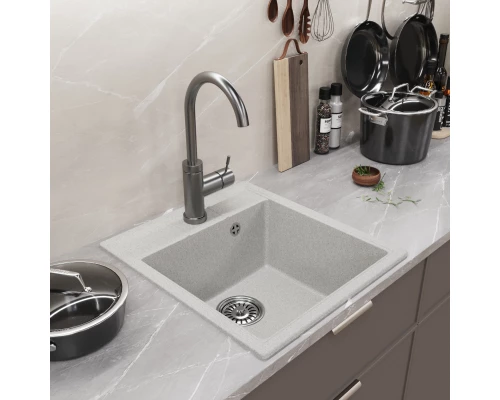 Мойка MIXLINE ML-GM28 серая (310)  450*500*190мм NEW (552098)