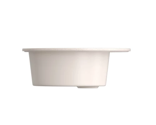 Мойкa MIXLINE ML-GMS02 СТАНДАРТ круглая, бежевый, 505мм (глуб. чаши 165) (551088)