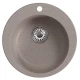 Мойкa MIXLINE ML-GM13 круглая  песочная (302) 495мм (глуб. чаши 200) NEW (551888)