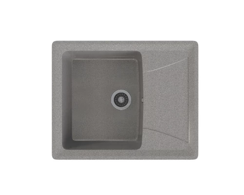 Мойка MIXLINE ML-GMS03 СТАНДАРТ с крылом, темно-серый, 605*490*190мм (551099)