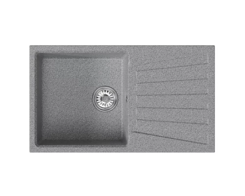 Мойка MIXLINE ML-GM20 с крылом  темно-серая (309) 830*480*190мм NEW (552001)