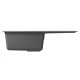 Мойка MIXLINE ML-GM31 с крылом  графит (342) 770*500*190мм NEW (552195)