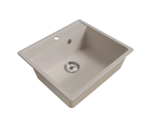 Мойка MIXLINE ML-GM15 белая (331)  560*500*180мм NEW (551918)