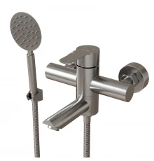 Смеситель для ванны 35k MIXLINE MLSS32-01 "Stainless" нерж. (552272)