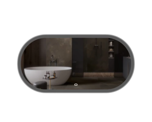 Зеркало MIXLINE "Виола" 500*1000 (ШВ) сенсорный выключатель, светодиодная подсветка гор/верт крепеж (547314)