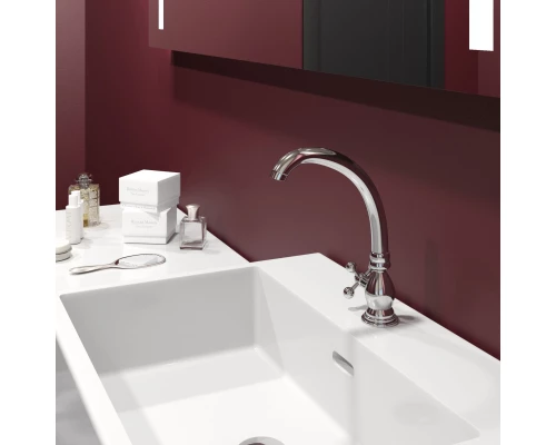 Смеситель для умывальника и кухонной мойки MIXLINE ML07-05 моно (522153)