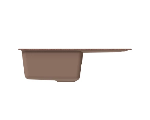 Мойка MIXLINE ML-GM19 с крылом  терракотовая (307) 750*500*200мм NEW (551981)