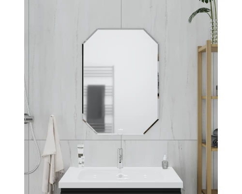 Зеркало MIXLINE "Атлант" 500*690 б/полки с фацетом (552590)